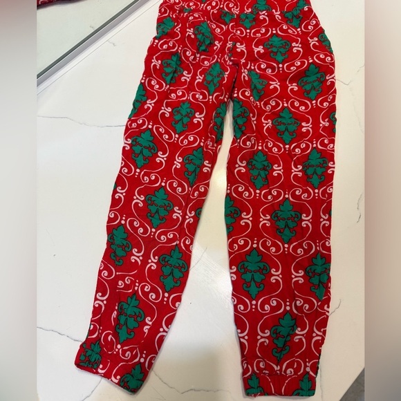 J. Khaki Green and Red Kids Matching Set - Picture 6 of 7